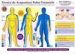 Mapa Técnica da Acupuntura Pulso-Tornozelo - Jóji Enómoto - comprar online