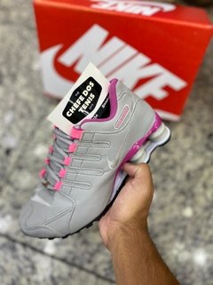 nike shox nz rosa feminino