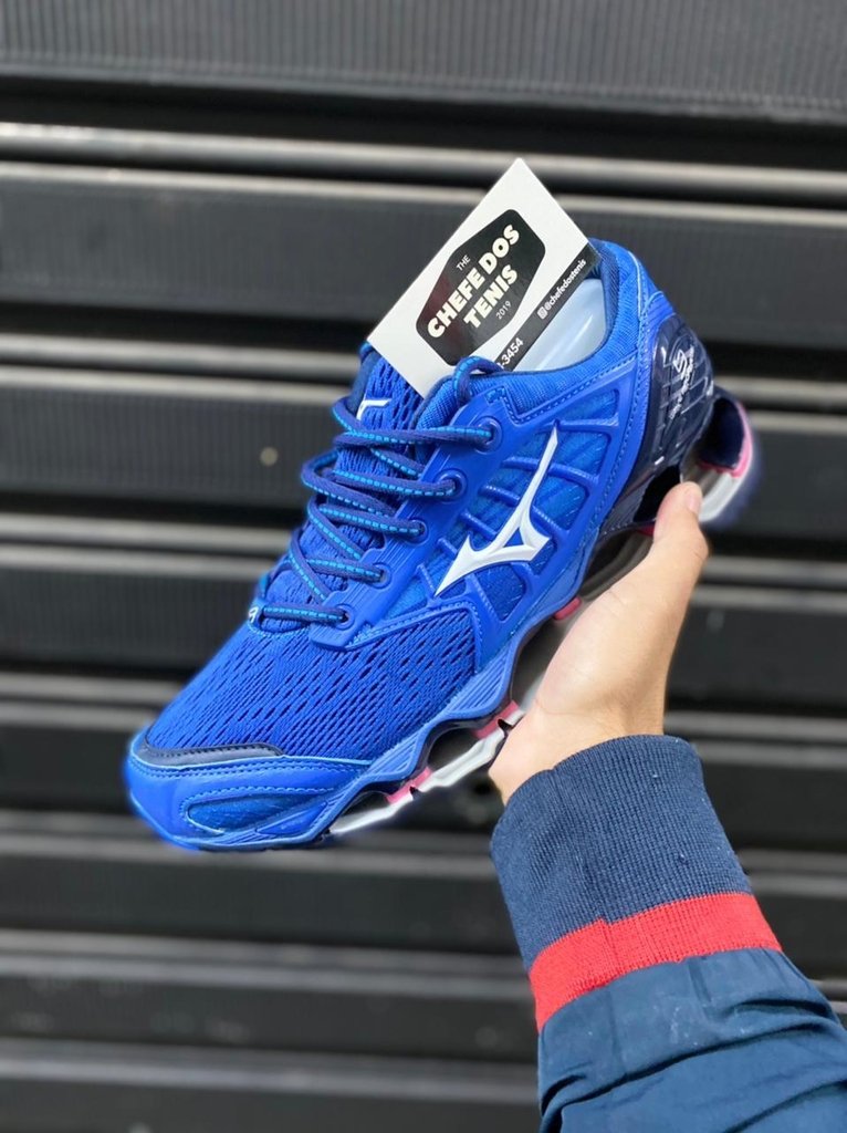 Tênis Mizuno Wave Prophecy 9 Masculino Azul