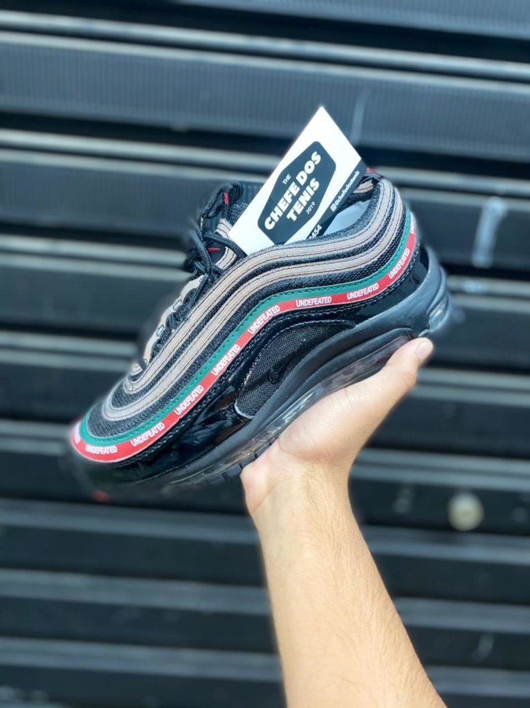 Tênis Nike Air Max 97 Masculino Preto e Vermelho