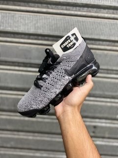 vapormax preto com cinza