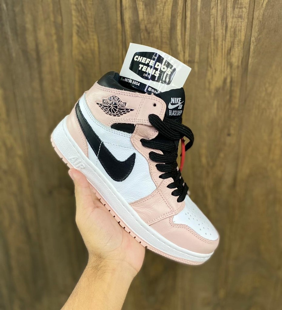nike branco e rosa masculino