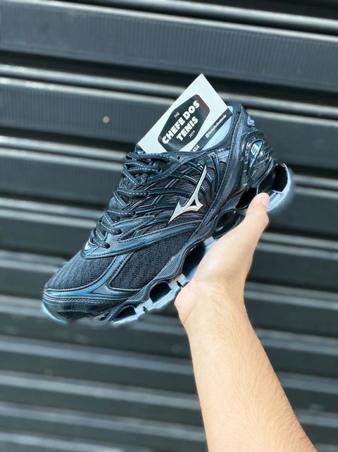 mizuno prophecy 8 preto e verde água