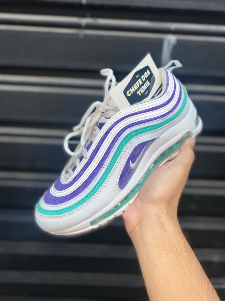 air max 97 todo branco