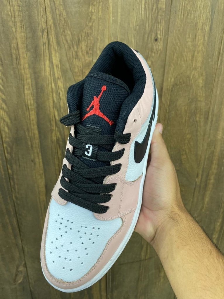 jordan cano baixo rosa