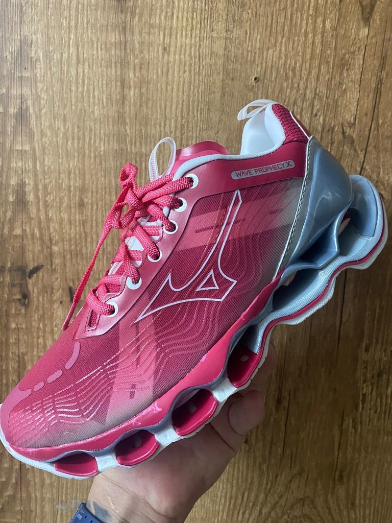 mizuno pro x branco e rosa