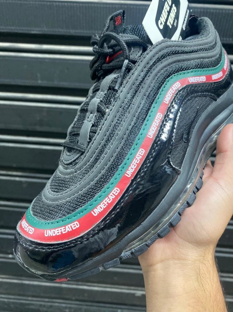 Tênis Nike Air Max 97 Masculino Preto e Vermelho
