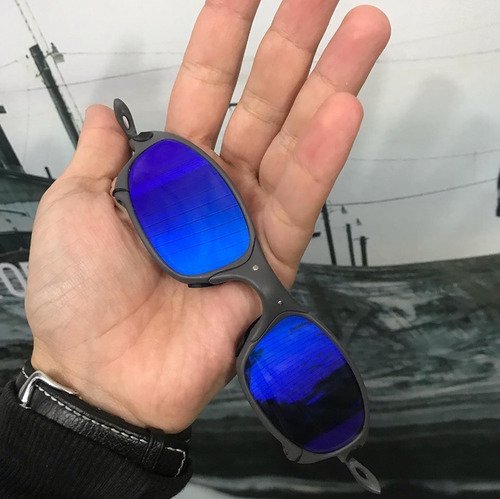 Óculos Juliet Oakley Azul Escuro