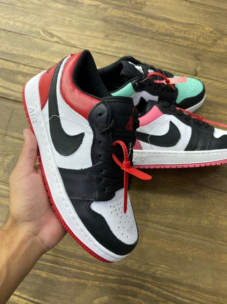 air force cano baixo preto