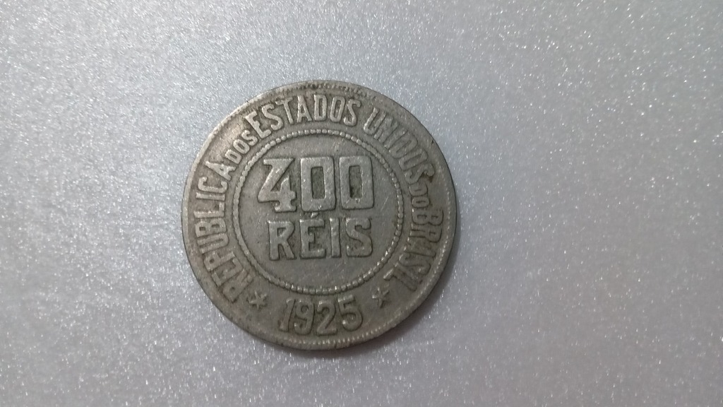 Objeto Em Foco: Moeda De 400 Réis – CJRML