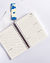 AGENDA SEMANAL CON RENGLONES - BLUE en internet