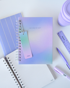 CUADERNO A5 - TAPA "LA VIDA ES HOY"