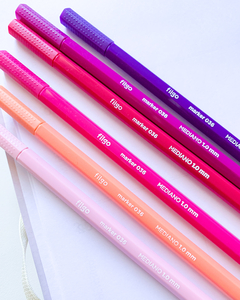 MARCADORES PINK UP x6un. - comprar online