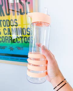 BOTELLA PASTEL NARANJA
