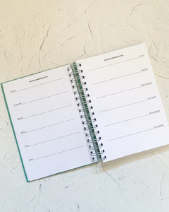 Agenda Perpetua - Semanal - tienda online
