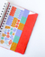 CUADERNO A5 - Tapa "FLORES" - comprar online