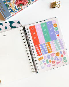 NUEVA! AGENDA PERPETUA SEMANAL en internet