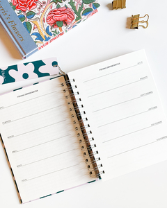 NUEVA! AGENDA PERPETUA SEMANAL - Chida