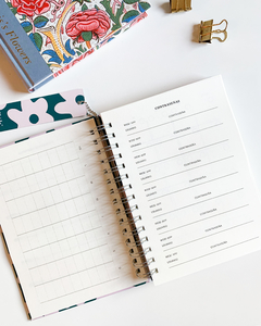 NUEVA! AGENDA PERPETUA SEMANAL - tienda online