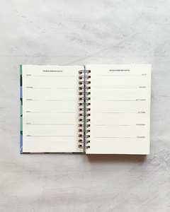 Agenda 2022 - AQUA - Semanal - tienda online