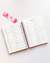 AGENDA SEMANAL CON RENGLONES - PINK - tienda online