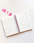 AGENDA SEMANAL CON RENGLONES - PINK - comprar online