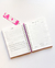 AGENDA SEMANAL CON RENGLONES - PINK en internet