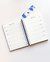 AGENDA DOS DIAS POR CARILLA - BLUE - tienda online