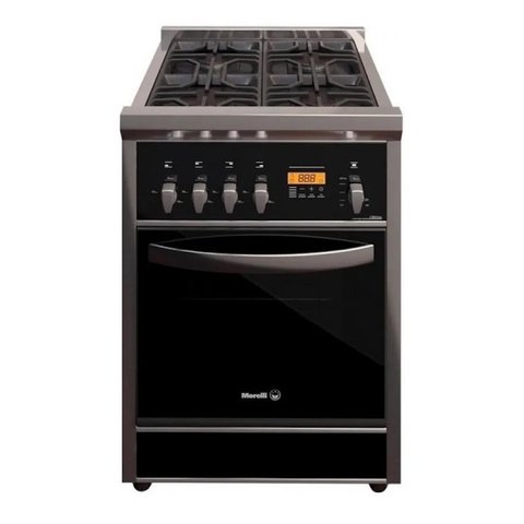 COCINA MORELLI INDUSTRIAL MISTER CHEFF 1100 / 6 HORNALLAS / REJAS FUNDICION  – REFRIVAN