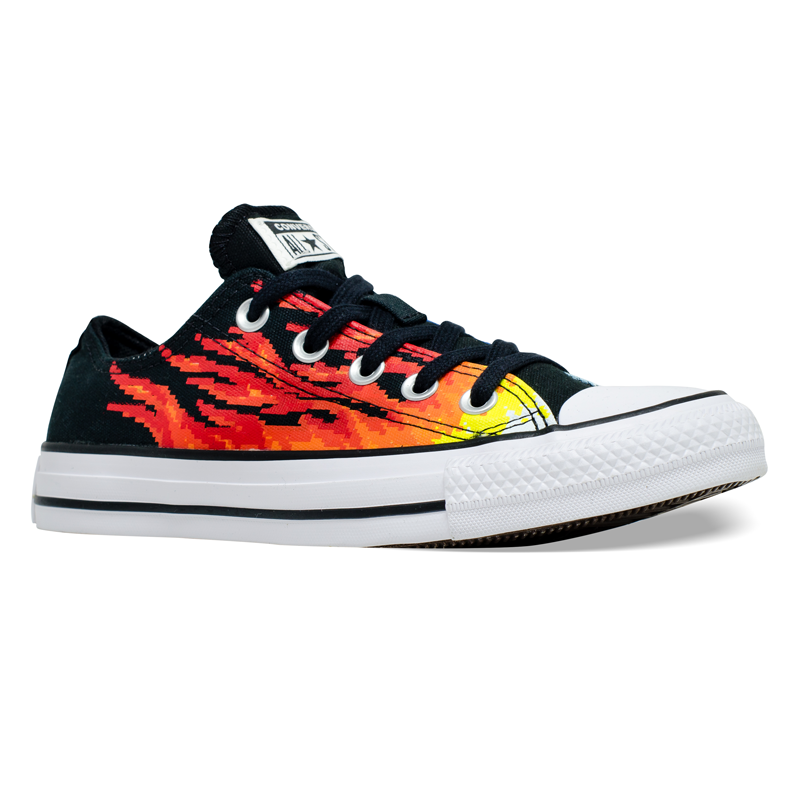 TÊNIS CONVERSE CHUCK TAYLOR ALL STAR PRETO AZUL CT15790001