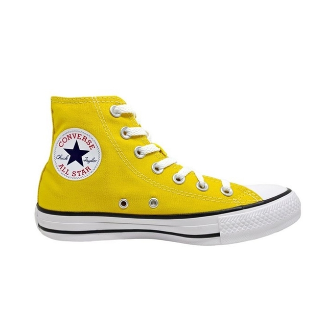 tênis converse chuck taylor all star seasonal hi amarelo