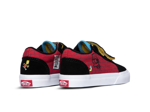 tênis vans old skool x os simpsons