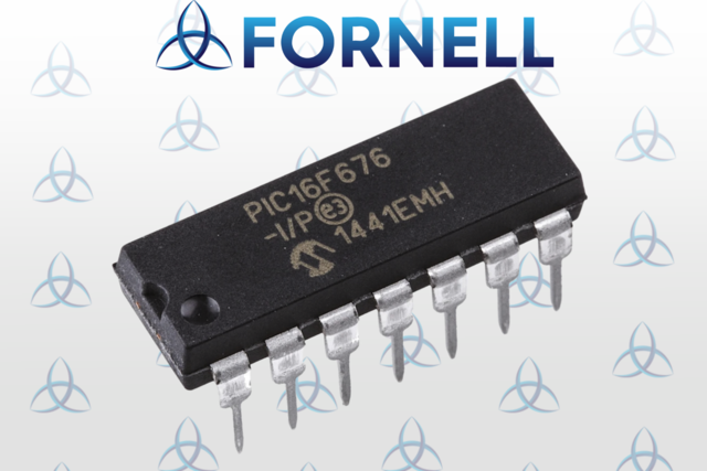 Circuito Integrado Microcontrolador PIC16F676-I/P DIP14