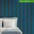 Quarto decorado por Papel de Parede 3D Ondulado Azul - 9,50 metros | 283-66059Q - Ciça Braga