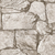 Papel de Parede Pedra Madeira 3D Bege Acinzentado - Importado Lavável -  Roll in Stones - J95507 - Ciça Braga