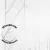 Papel de Parede Linhas Geométricas Off-White com Fio Prata - Coleção White Swan Kantai 101501 | 10 metros | Cola Grátis