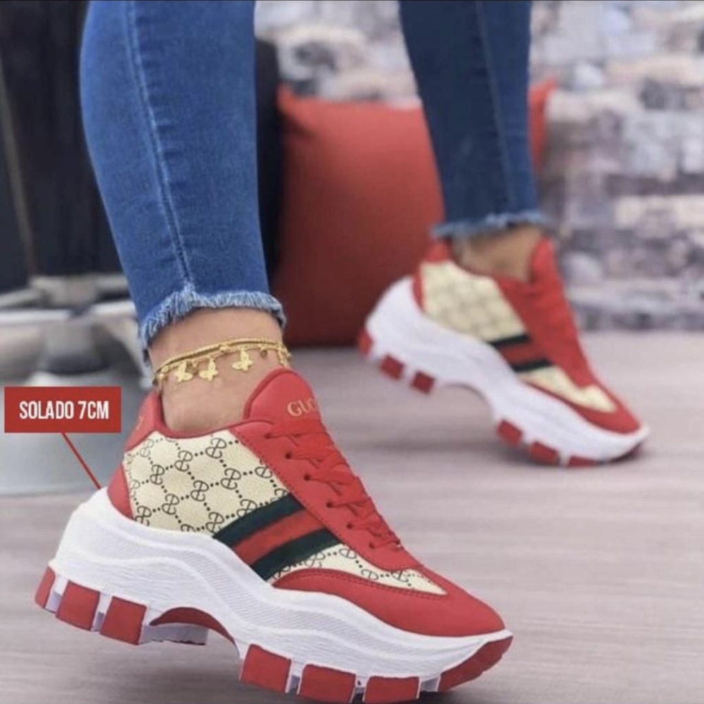 Tênis Botinha Gucci Feminina Gringa - FehMultimarcas