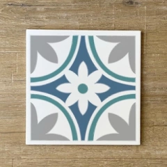 Combo Piso - stencil 30x30 + rodillo Arte Foam nª 7 en internet