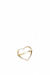 Anel Coração de Diamantes/ Linha Essential/ Ouro Amarelo