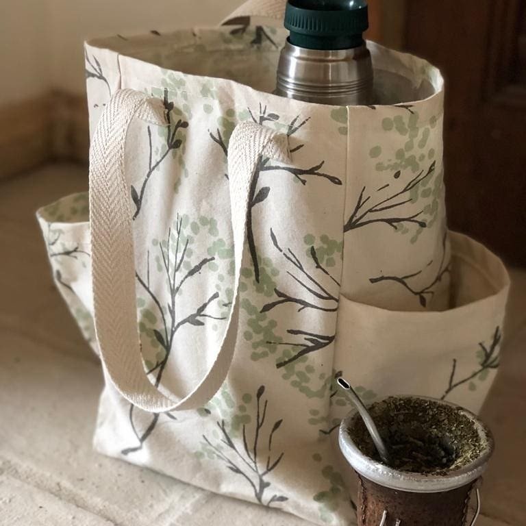 PORTA TERMO TELA - Comprar en Bazar Casablanca