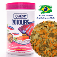 Ração para peixes ornamentais Alcon Colours 50g - Aquário Itaquera | Loja de Aquarismo | São Paulo