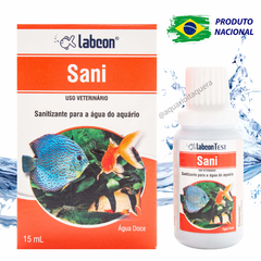 Alcon Labcon Sani 15 Ml anti odor para aquario ornamental