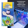 Luminária Zanclus Aquaslim de Led Branco e azul para aquário