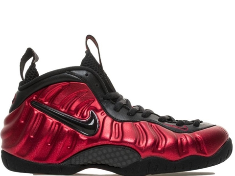 nike foamposite vermelho