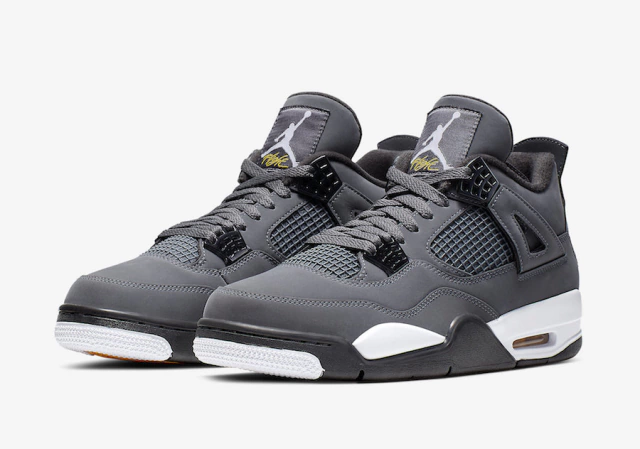 Tênis Nike Air Jordan 4 "Cool Grey" 308497-007 "Black friday"