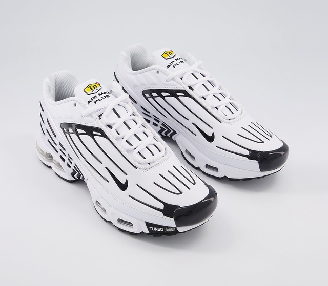 air max plus branco e cinza