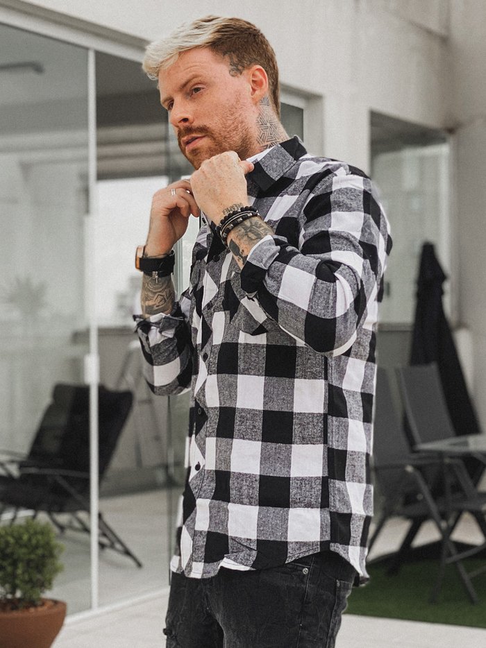 camisa xadrez