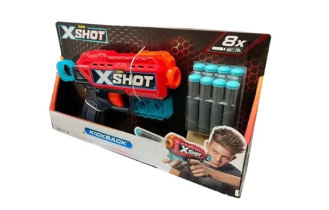 XShot Kickback 6 Pistola de dardos