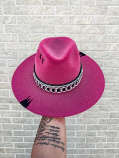 Chapéu Velvet - Pink