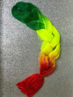 Jumbo Hair - Rainbow 2